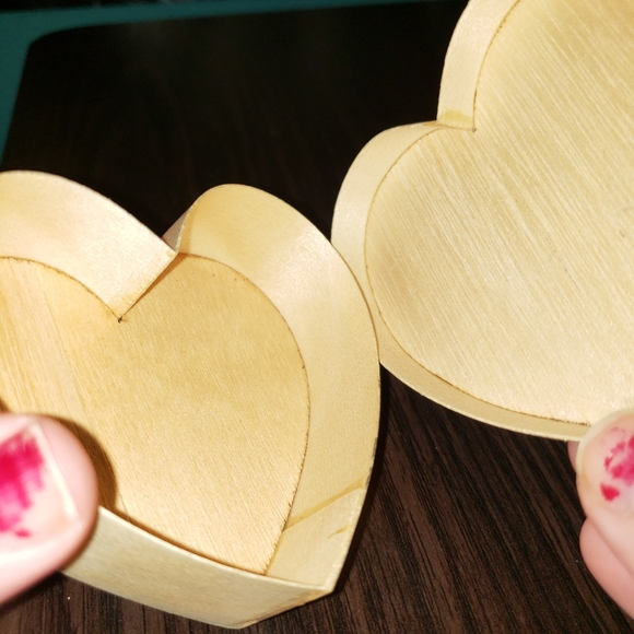 two wooden rainbow painted handmade boxes - Picture 2 of 8